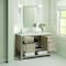 James Martin Vanities 48'' Single Vanity, Whitewashed Oak w/ 3 CM Lime Delight Quartz Top 330-V48-WWO-3LDL - alternate 4